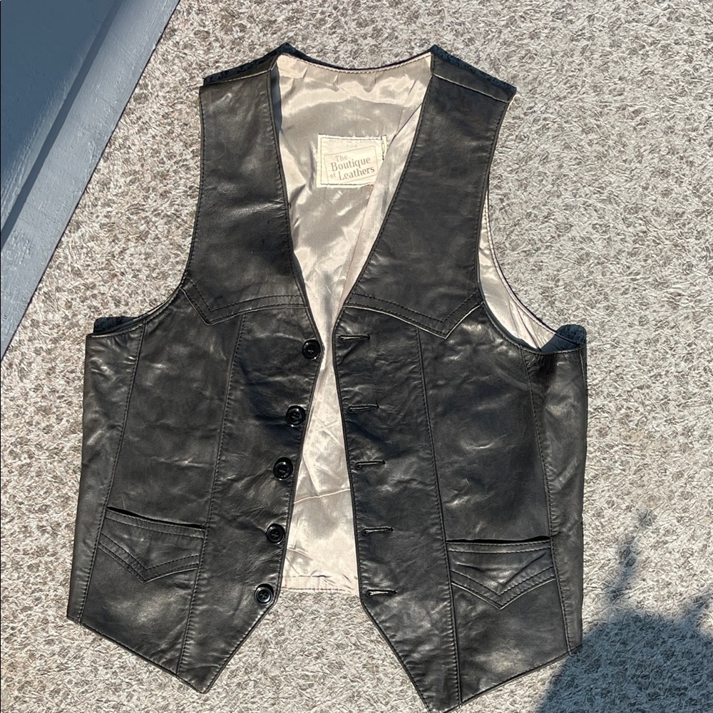 Men's Black Vest
